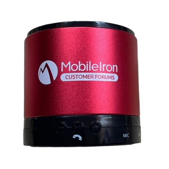 Mobile Iron Mini Wireless Speaker, Portable Bluetooth Speaker with HD Sound - Picture 1 of 8
